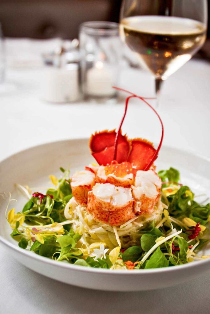 Lobster Salad with Citrus Dressing