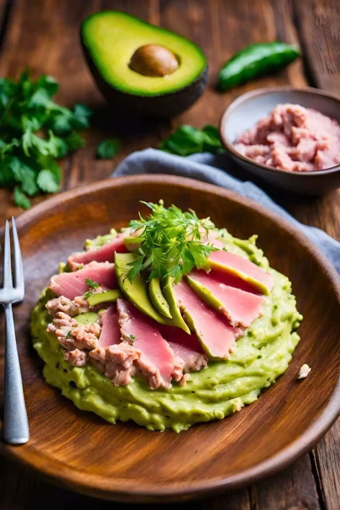 Mashed Tuna and Avocado