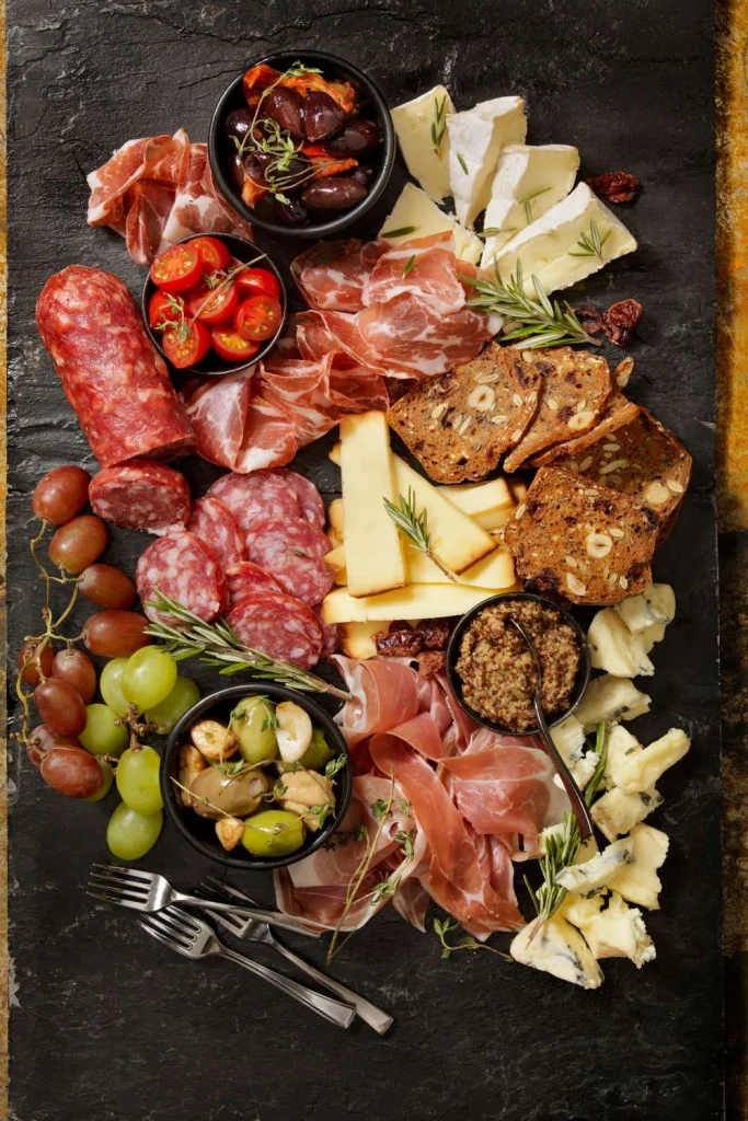 Mediterranean Charcuterie Board