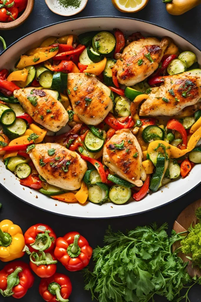 Mediterranean Chicken Skillet