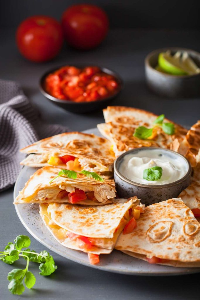 Mexican Chicken Quesadilla