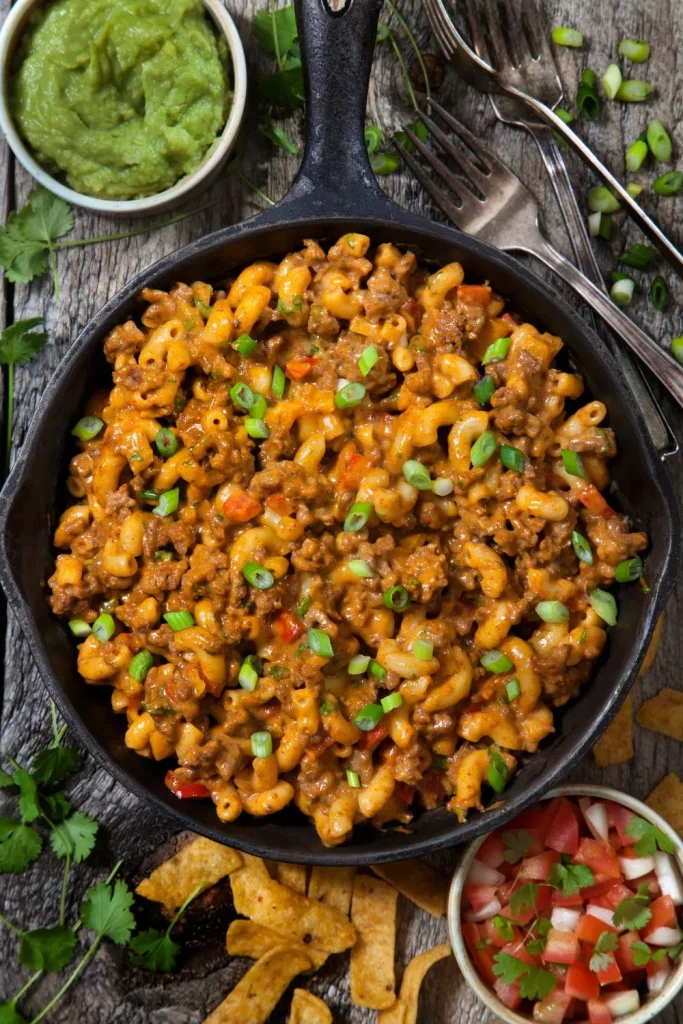 Mexican Taco Pasta Bake