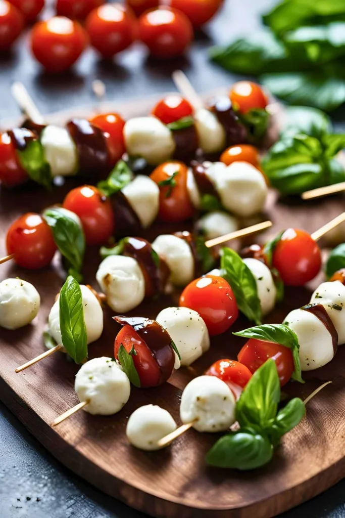 Mini Caprese Skewers