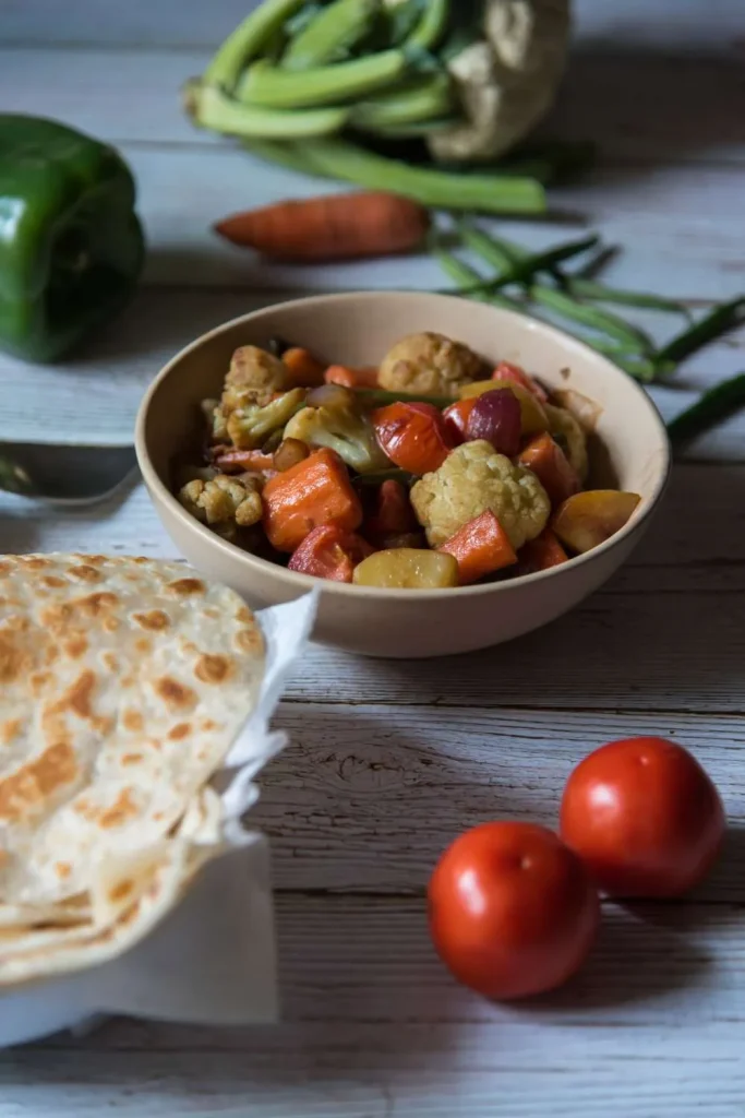 Mixed Vegetable Paratha