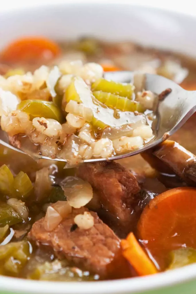 Mushroom and Barley Soup