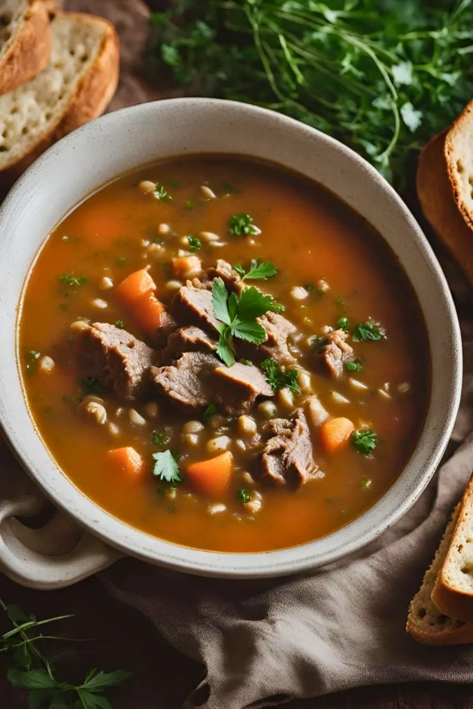 Mutton and Lentil Soup