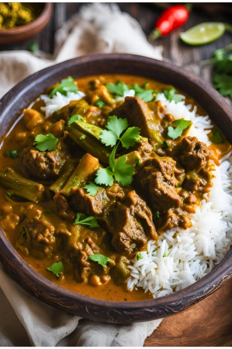 Mutton and Okra Curry