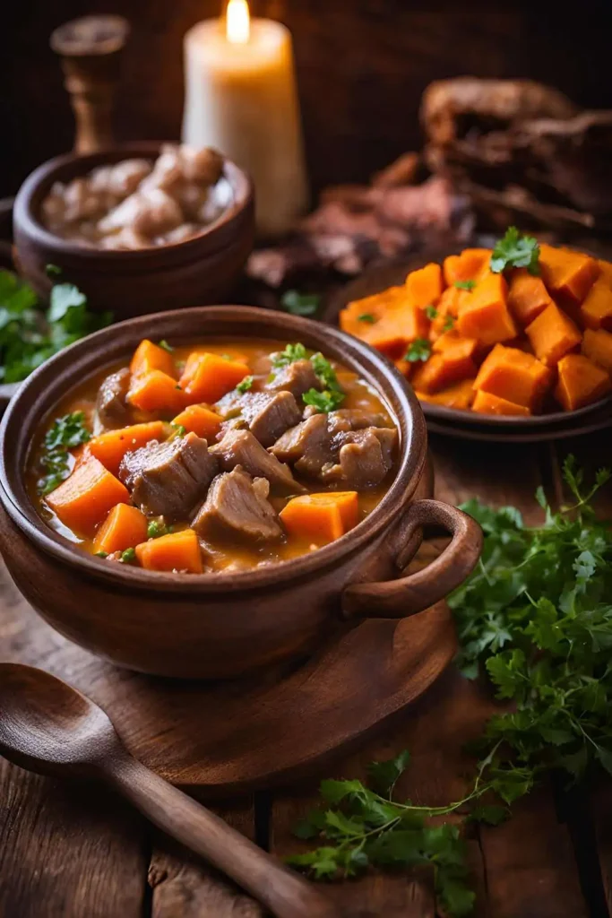 Mutton and Sweet Potato Stew