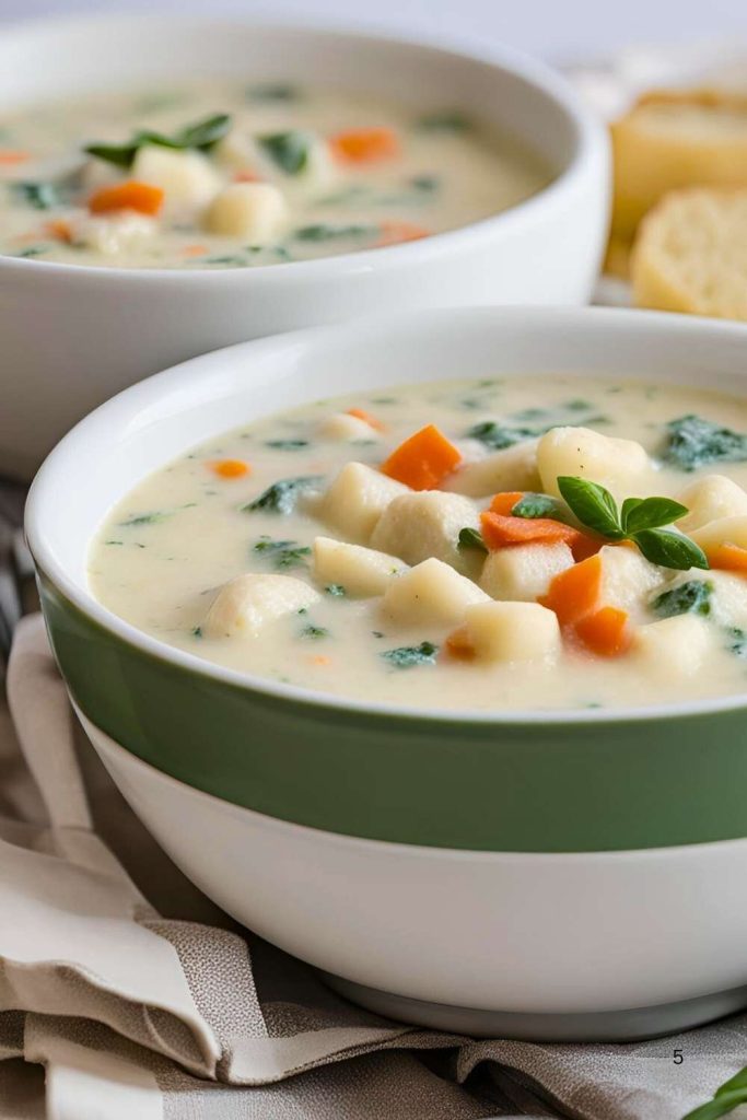 Olive Garden Style Chicken Gnocchi Soup