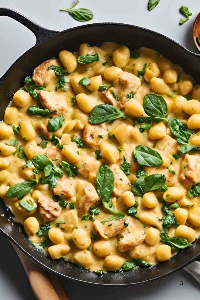 One-Pan Creamy Chicken Gnocchi