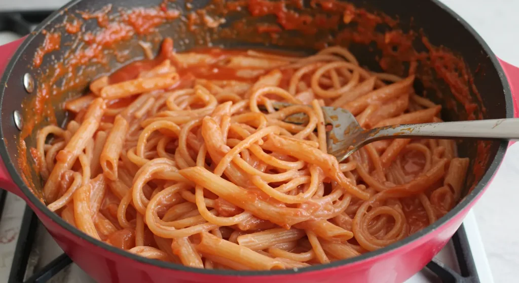 Pink Pasta Sauce Delight