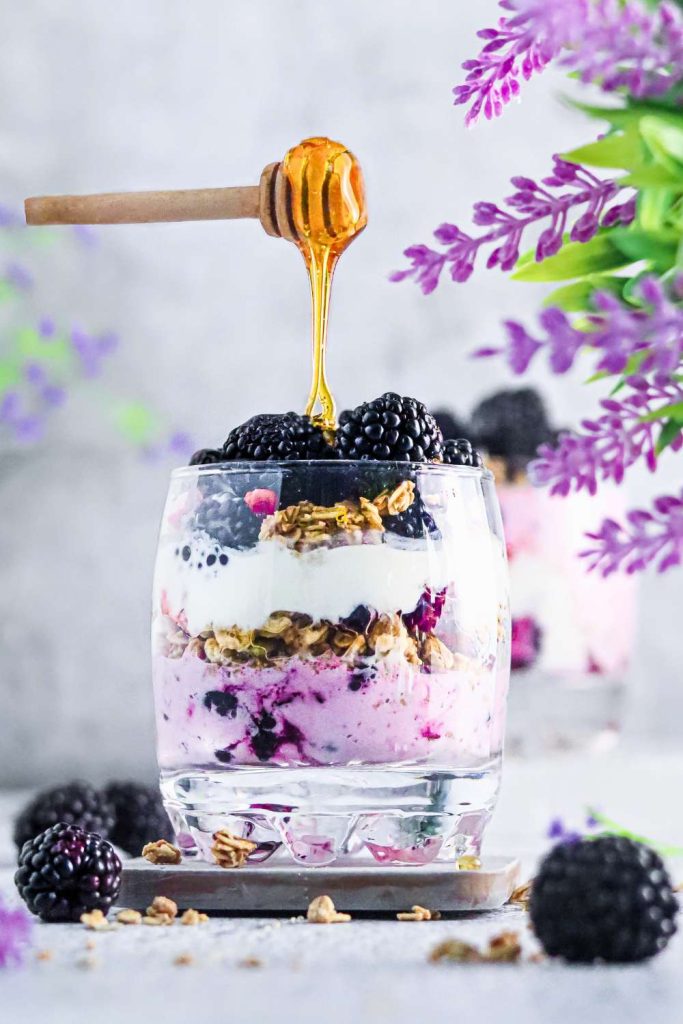 Quinoa, Fresh Fig & Honey-Balsamic Parfaits