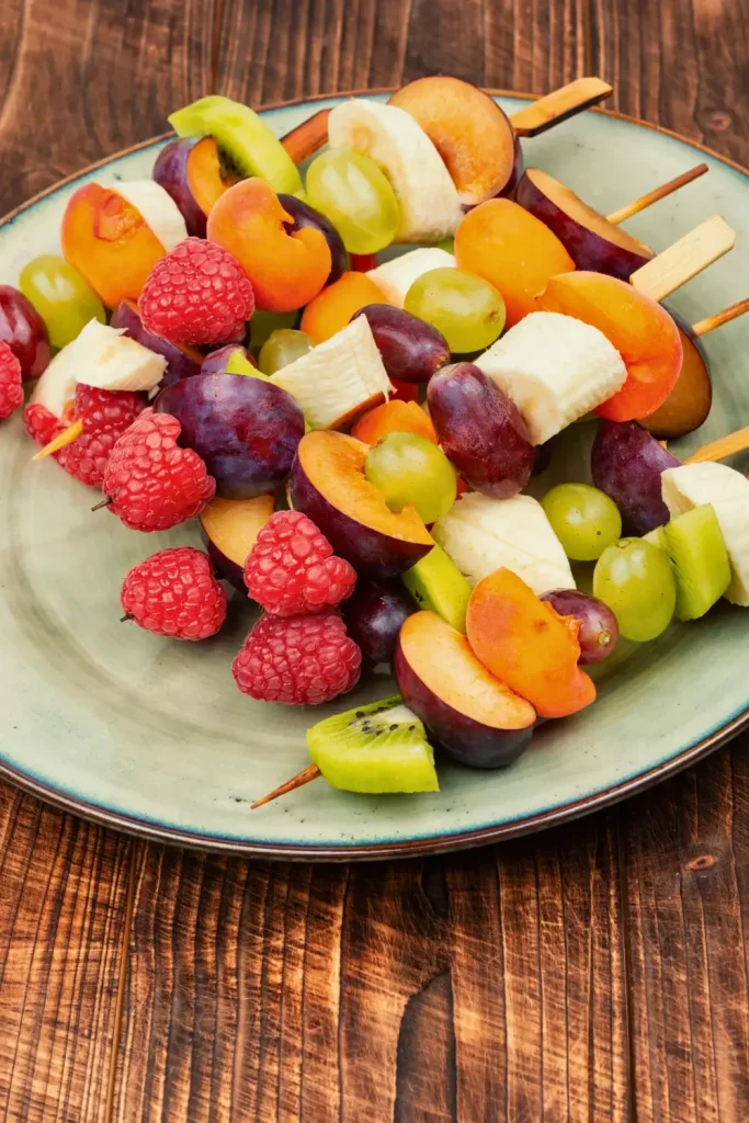 Rainbow Fruit Skewers