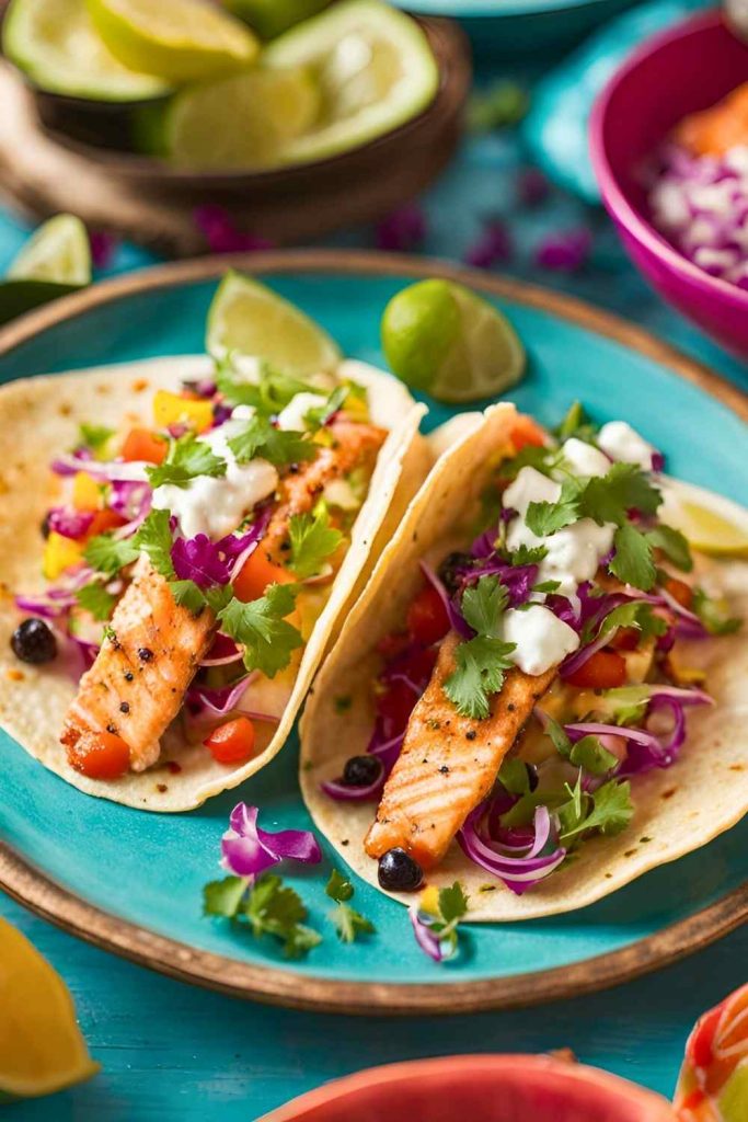 Roasted Salmon Tacos