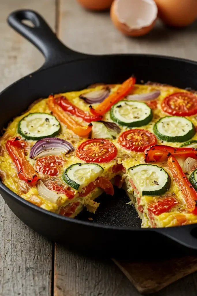 Roasted Vegetable Frittata