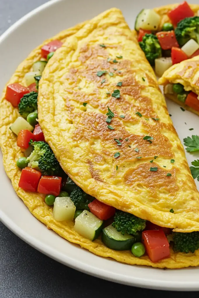 Roasted Vegetable Omelet