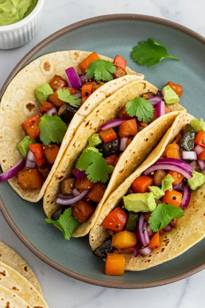 Roasted Vegetable Tacos