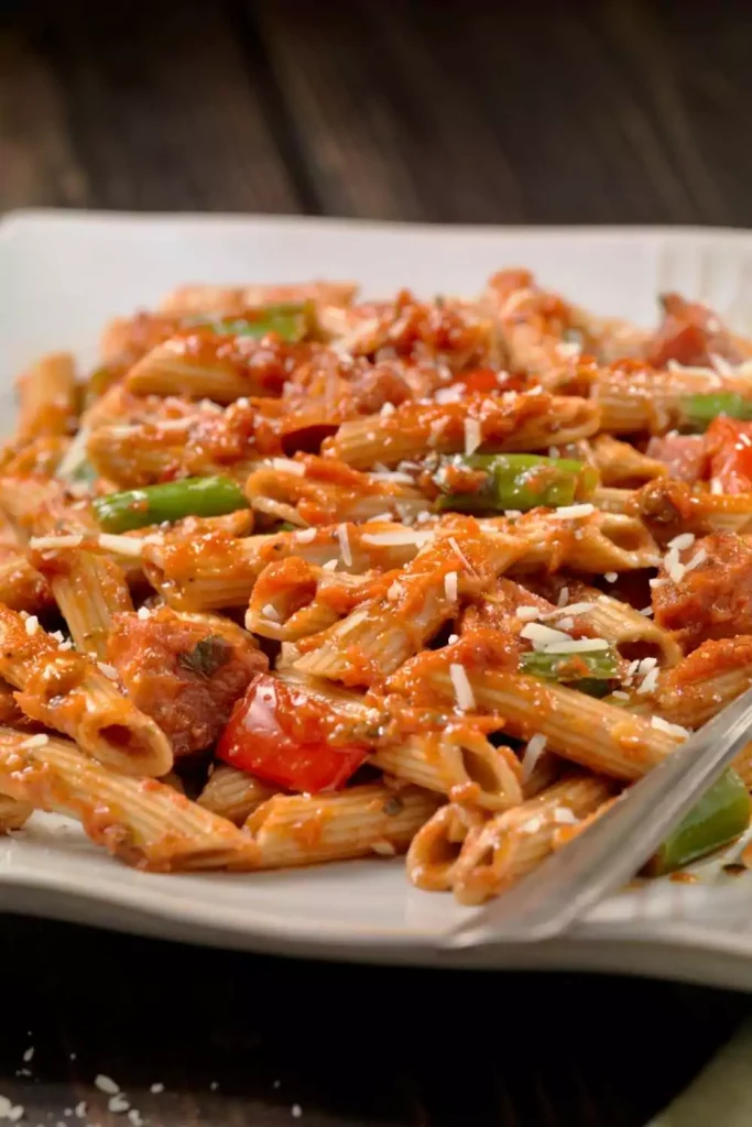 Sausage and Bell Pepper Pasta