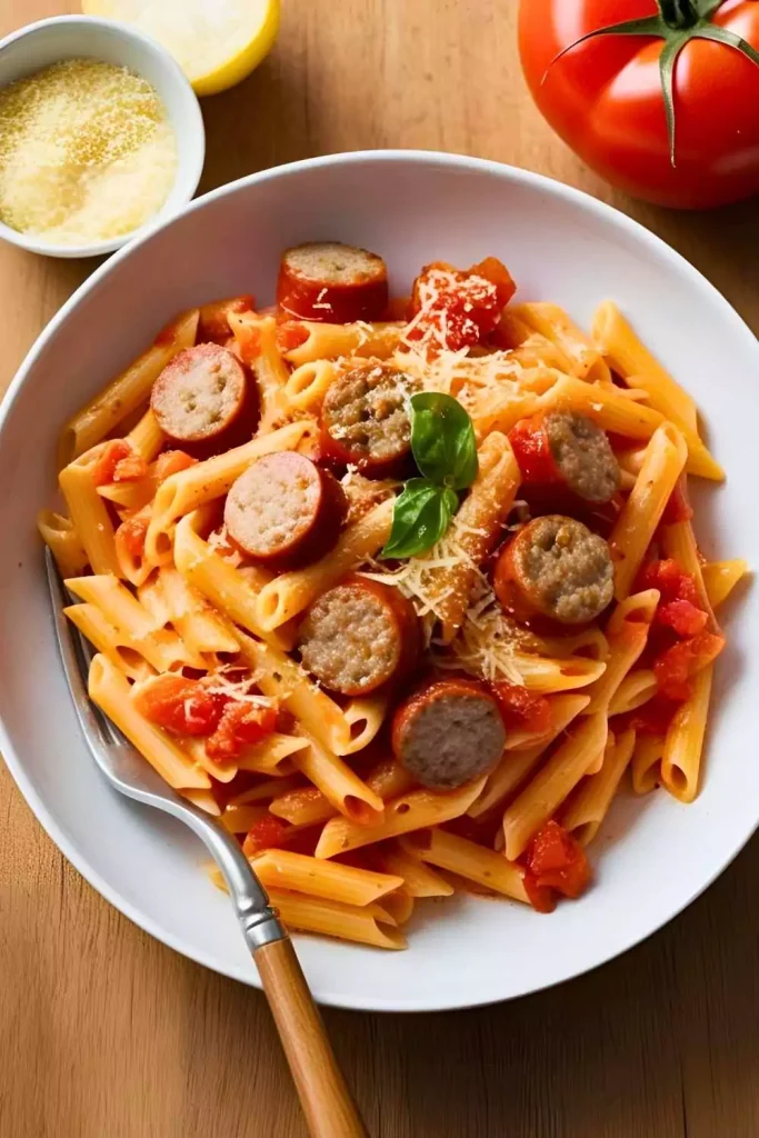 Sausage and Tomato Pasta