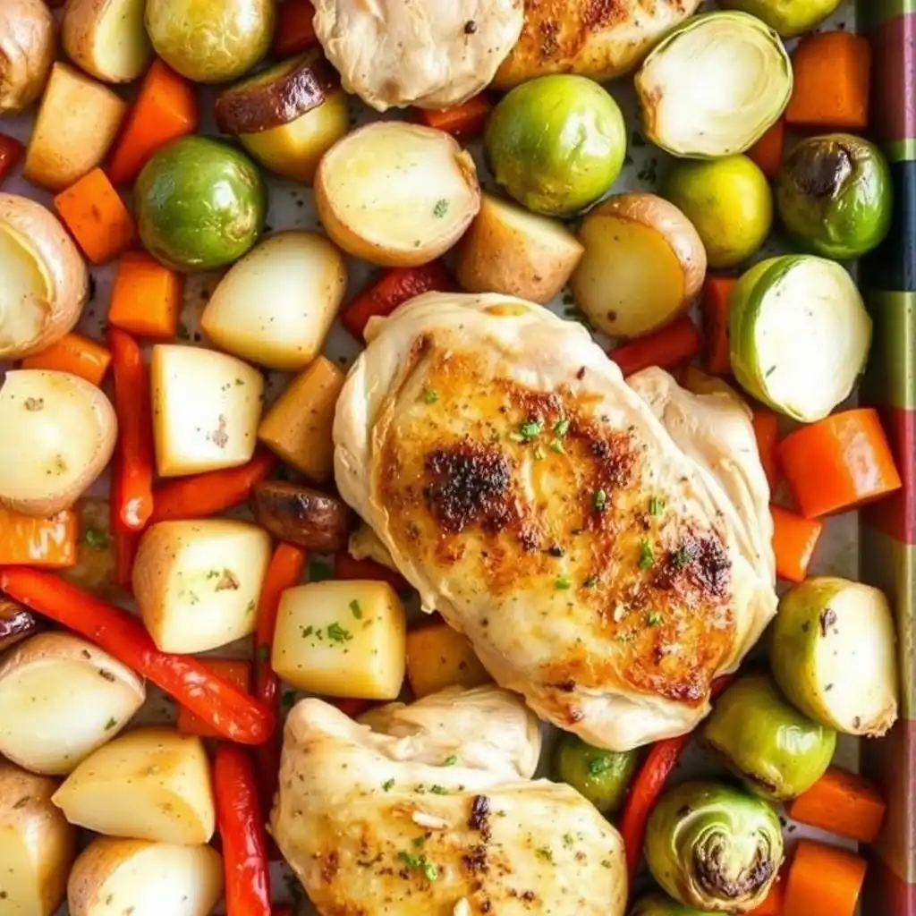 Sheet Pan Chicken & Veggies