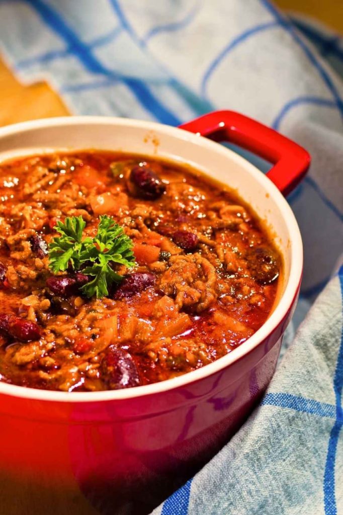 Slow Cooker Beef Chili