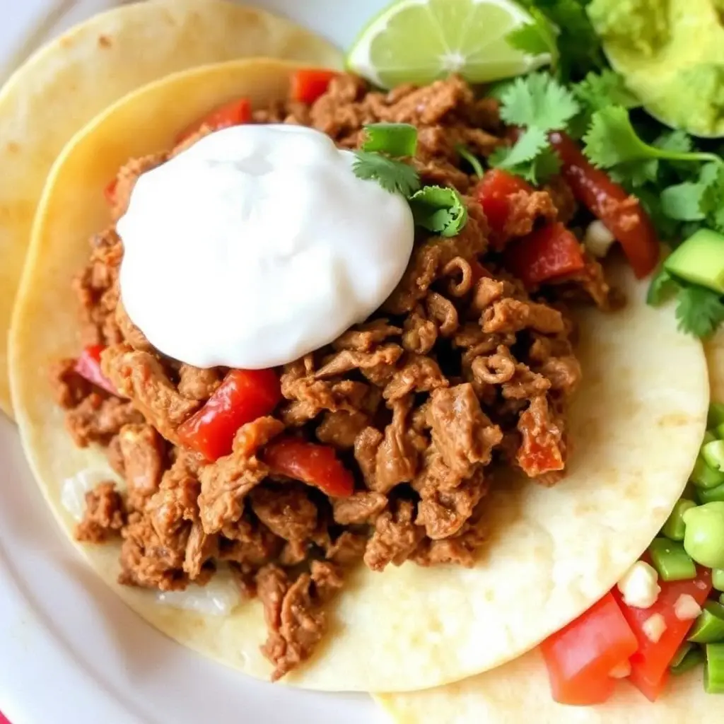 Slow Cooker Beef Tacos