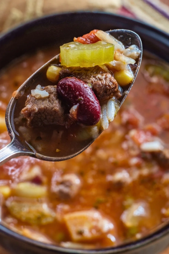 Slow Cooker Mutton and Root Vegetable Stew