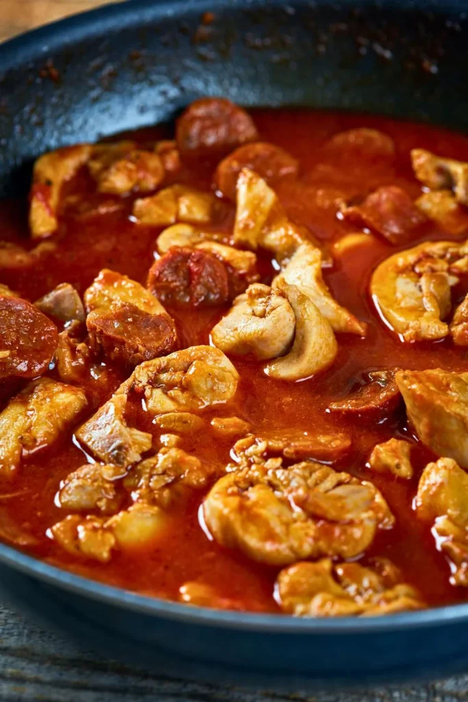 Spanish Chicken and Chorizo Stew