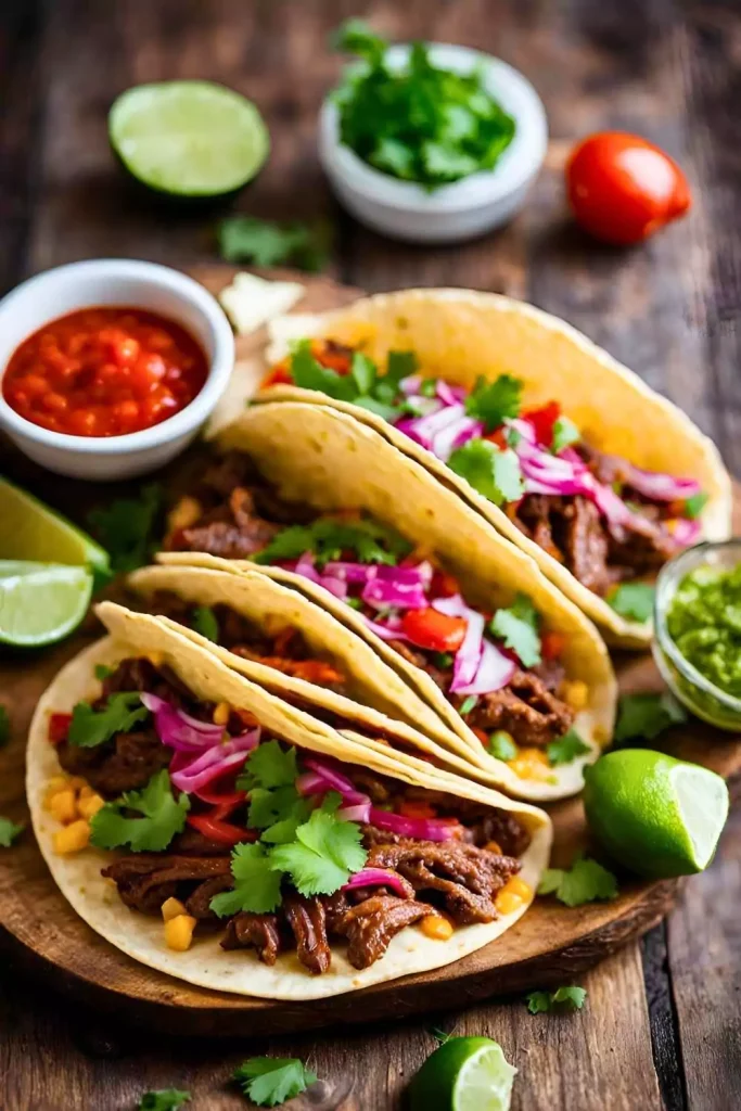 Spicy Beef Tacos