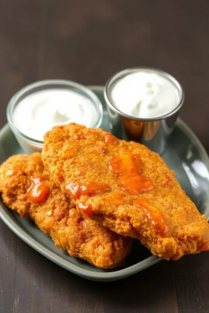 Spicy Buffalo Fried Fish