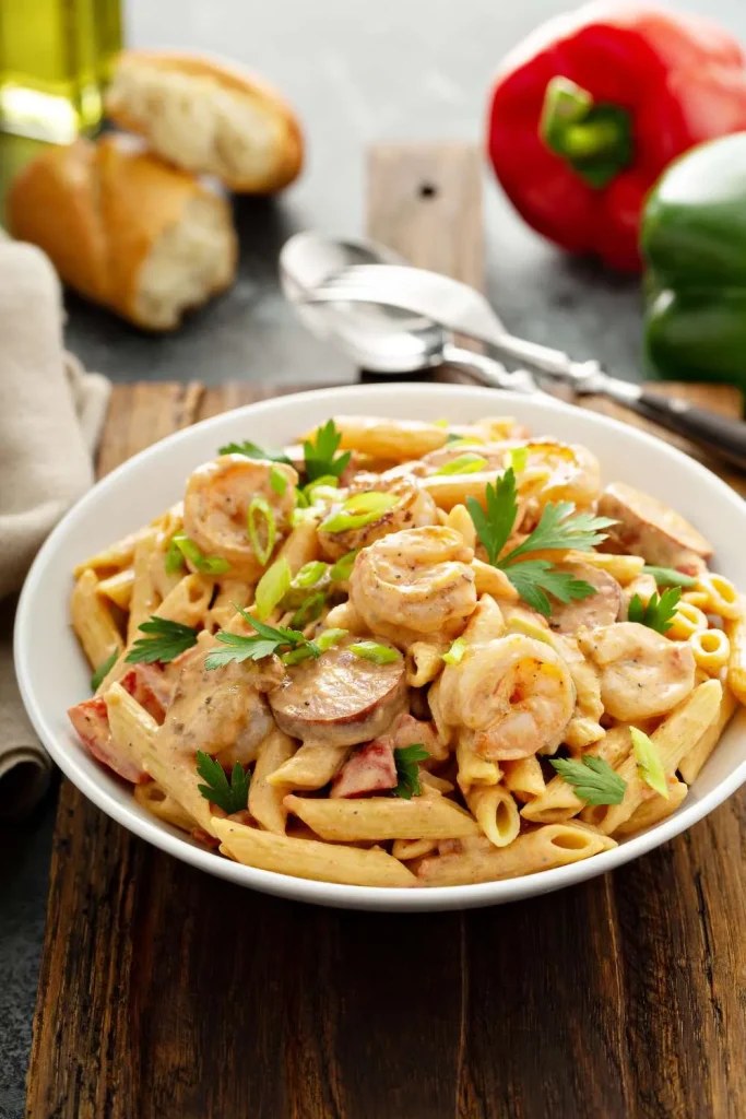 Spicy Cajun Turkey Pasta