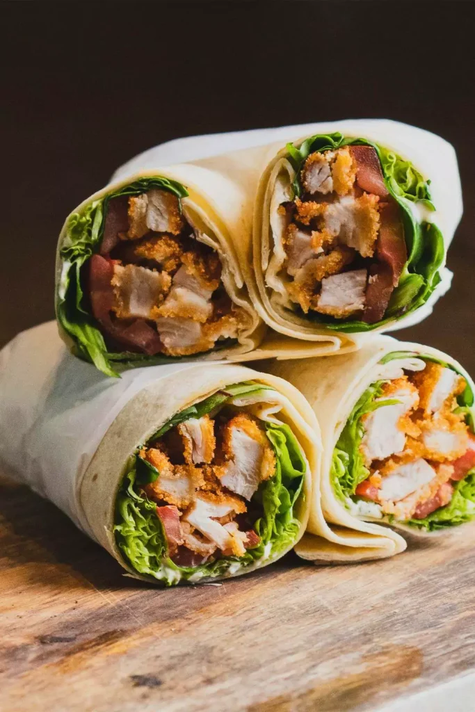 Spicy Chicken Wrap