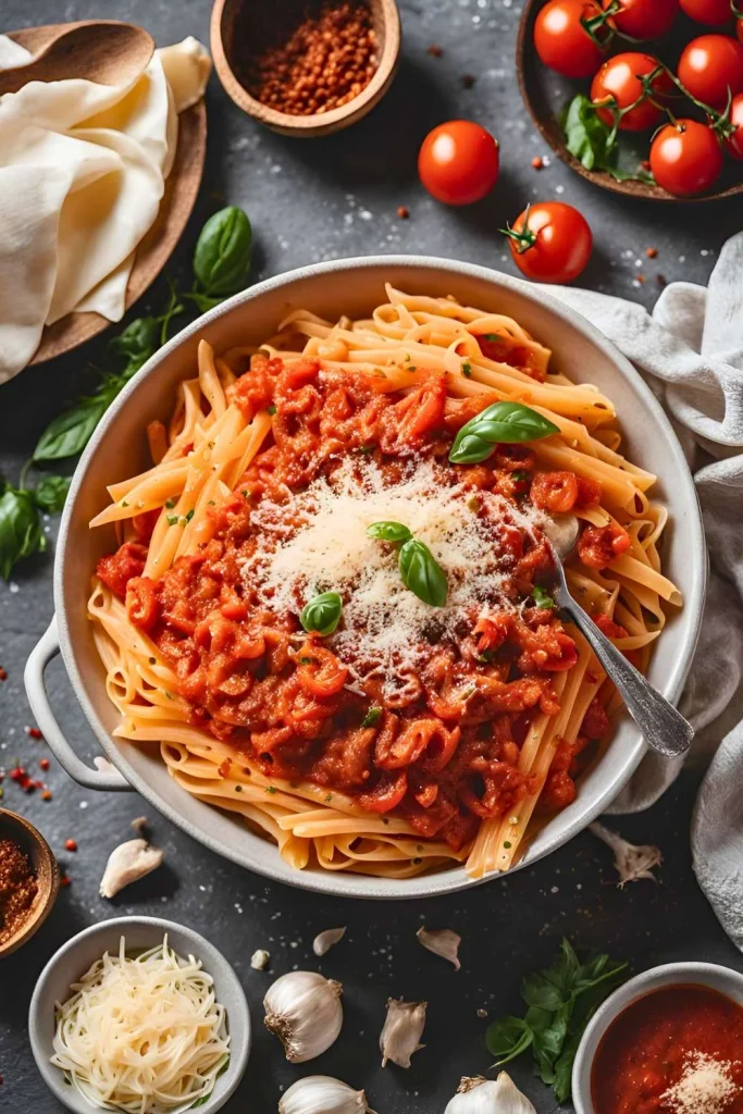 Spicy Gluten-Free Arrabbiata Pasta