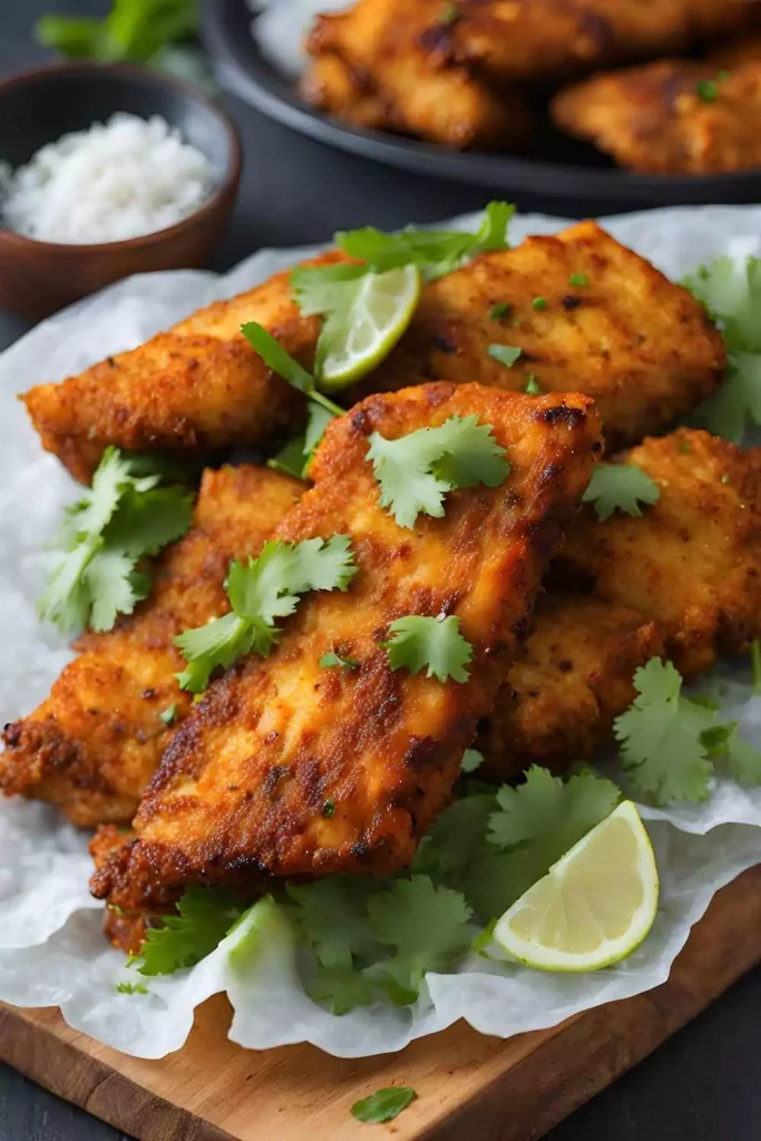 Spicy Masala Cod Fry