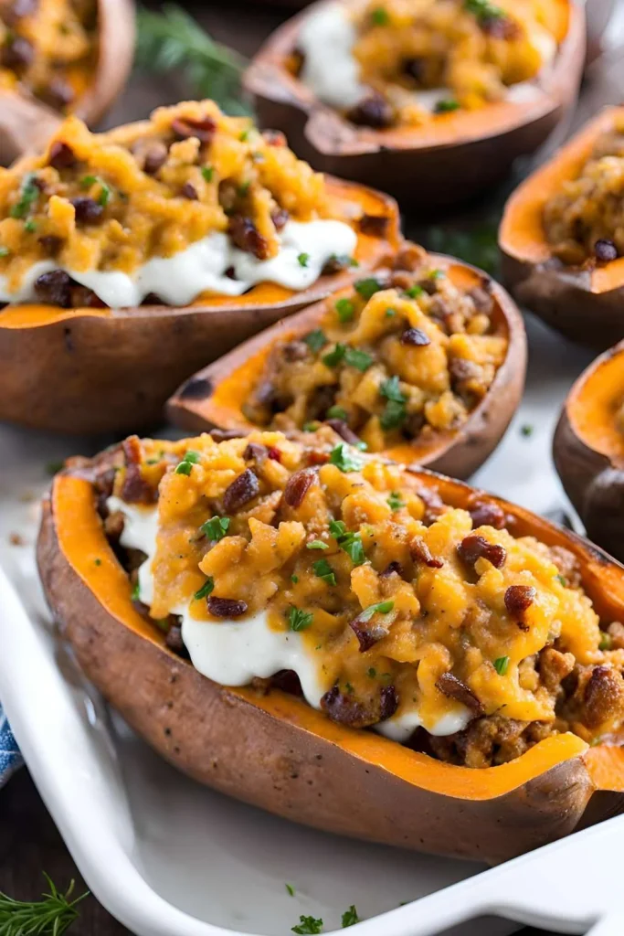 Stuffed Baked Yams