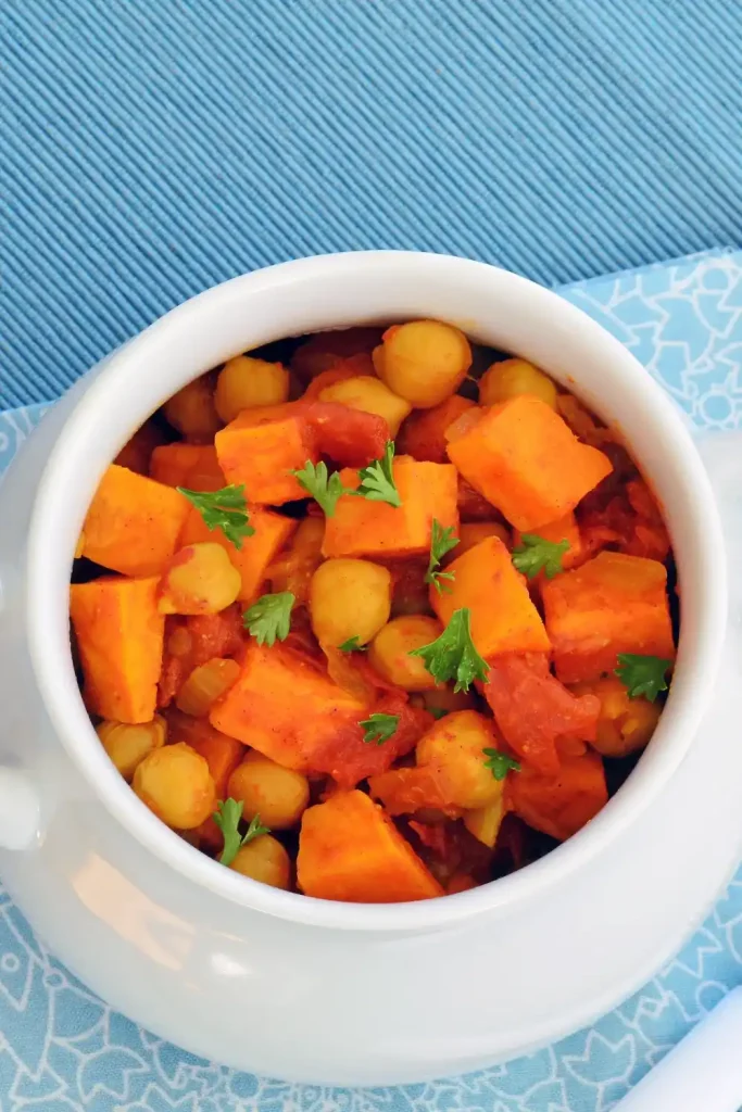 Sweet Potato and Chickpea Curry