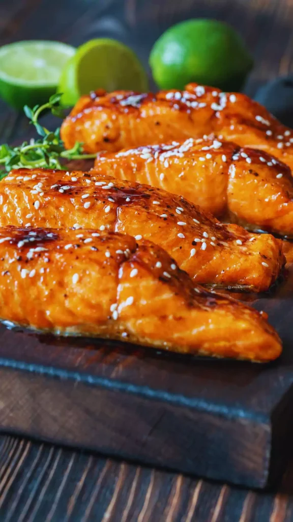 Sweet and Savory Grilled Salmon with Soy Sauce Glaze