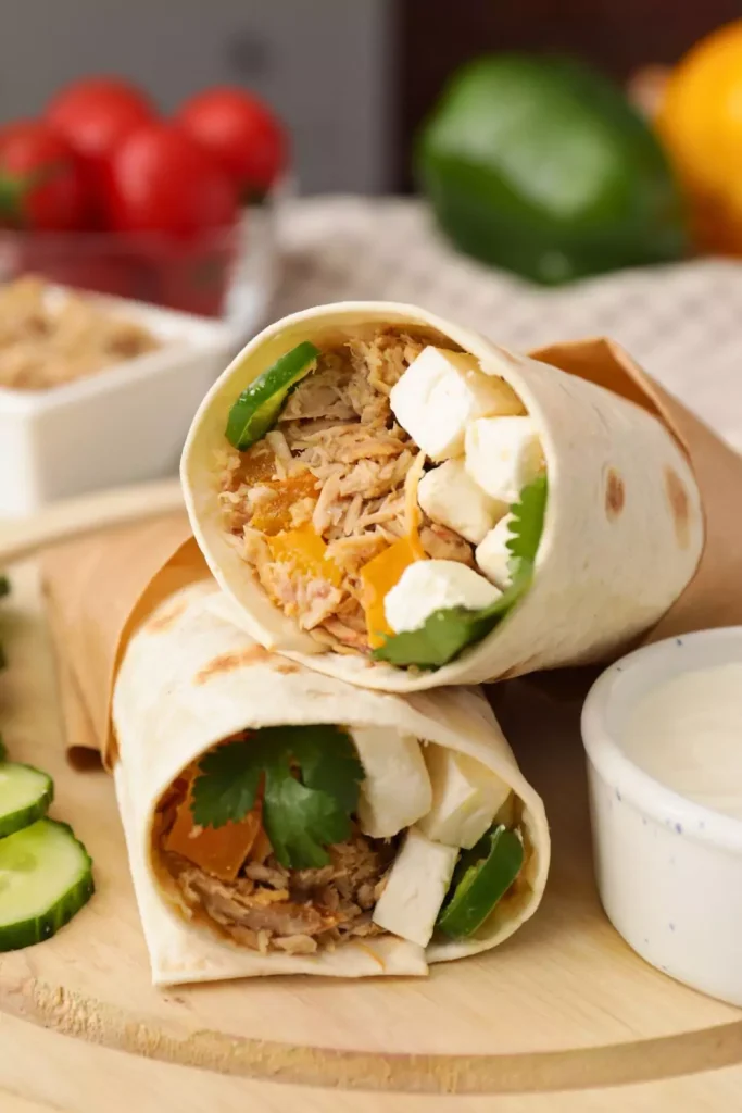 Sweet and Sour Chicken Wrap