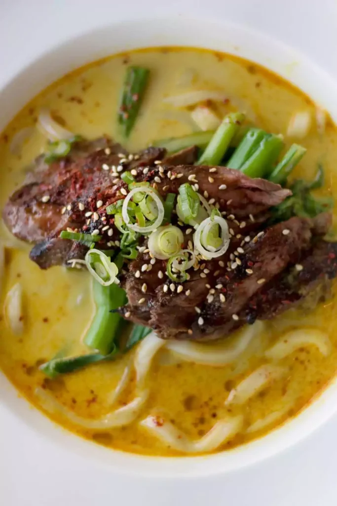 Thai Beef Coconut Soup