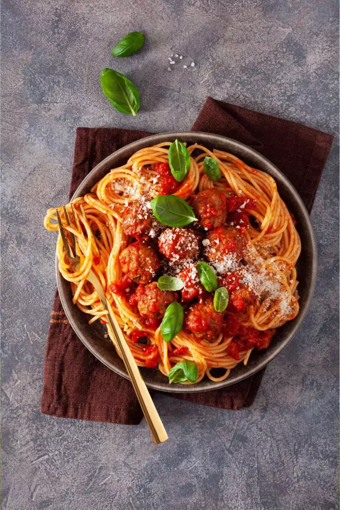 Tomato Basil Lobster Spaghetti