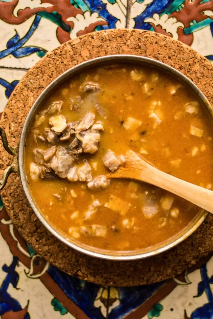 Turkish Mutton Soup (Kelle Paça Çorbası)