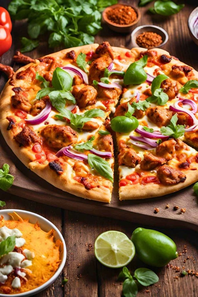 Tandoori Chicken Pizza