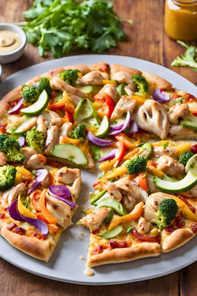 Honey Mustard Chicken Pizza