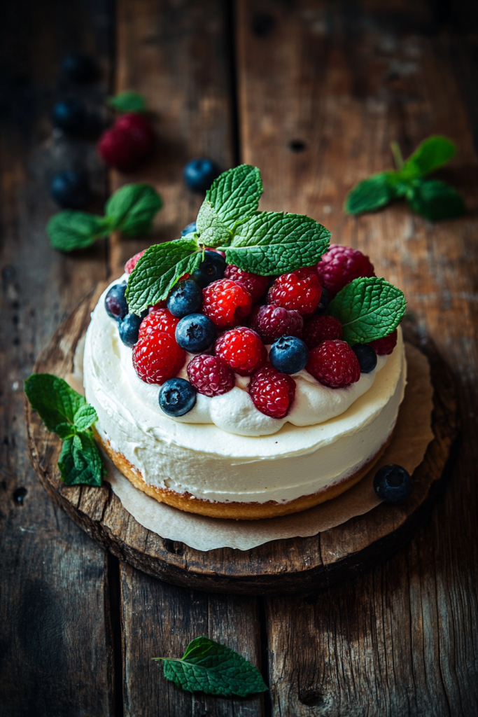 Vanilla Bean Chiffon Cake