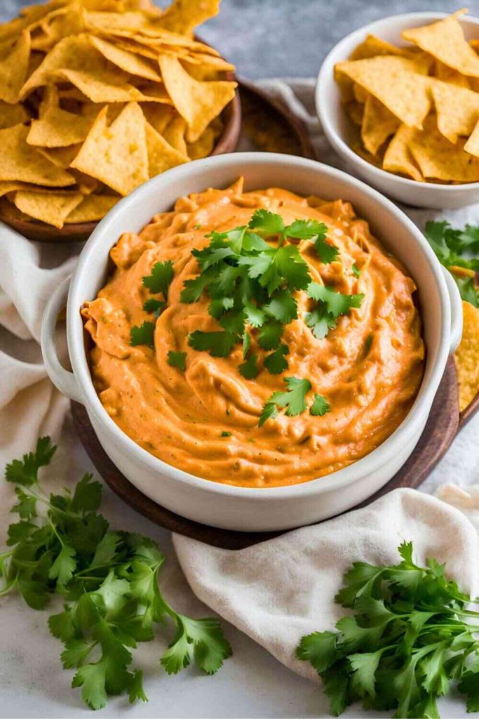 Vegan Buffalo "Chicken" Dip (Jackfruit or Cauliflower-Based)