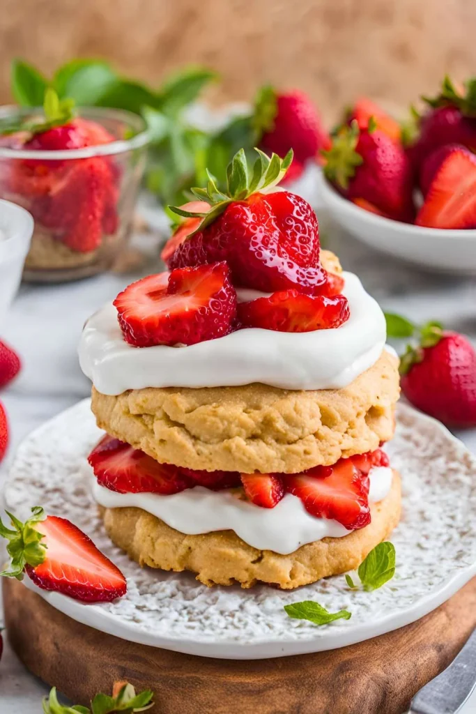 Vegan Strawberry Shortcake