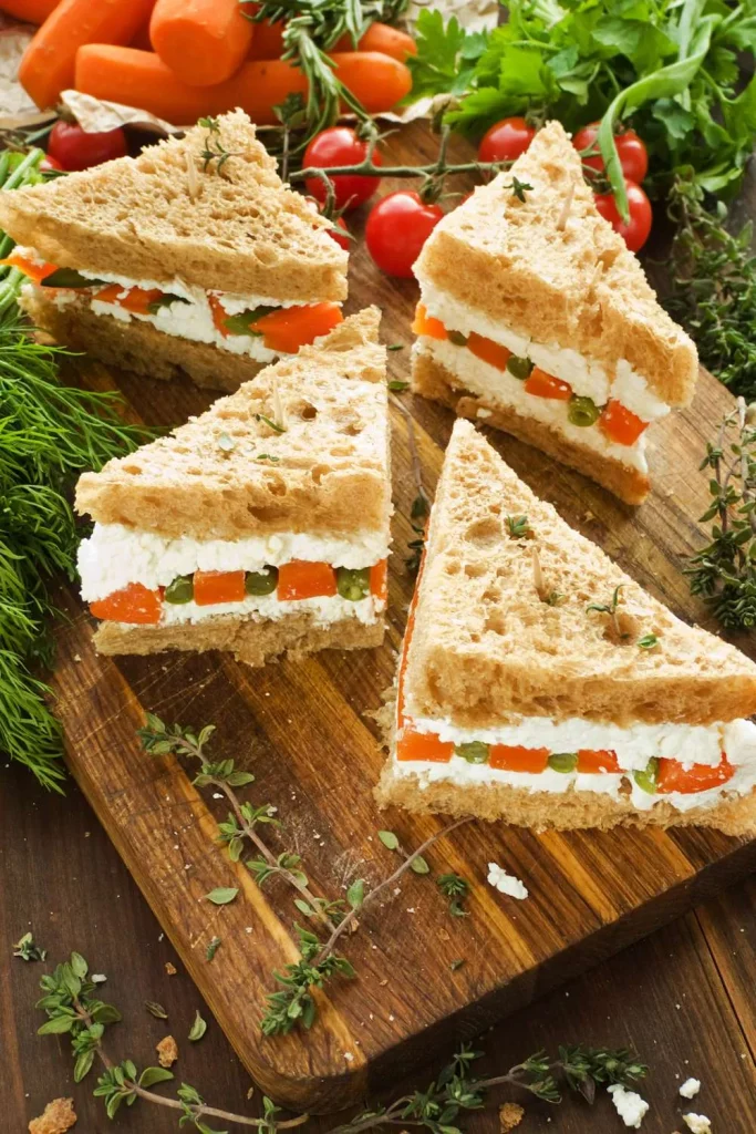 Vegetable Cheese Sandwich