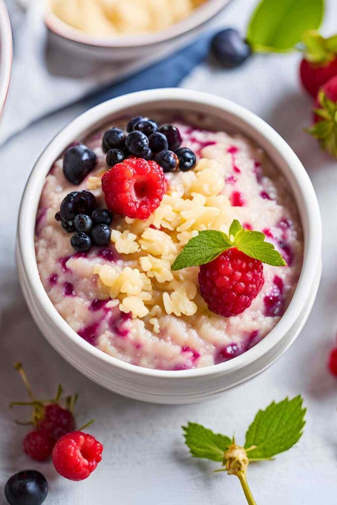 Very Berry Rice Pudding