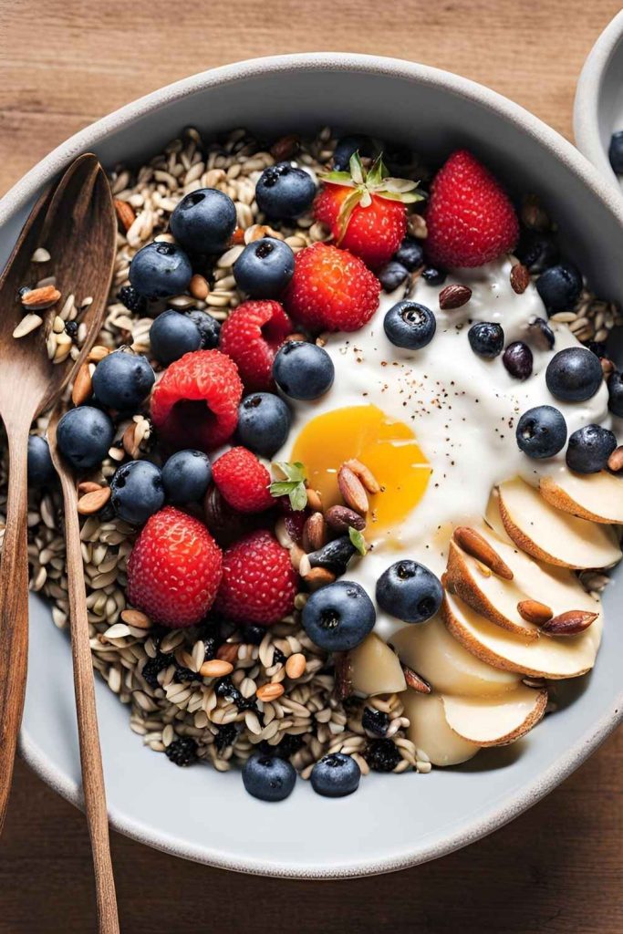 Wild Rice Breakfast Bowl - PinnedRecipe