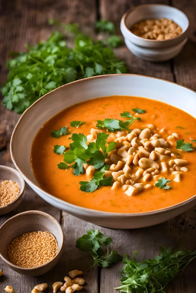 Yam and Peanut Soup